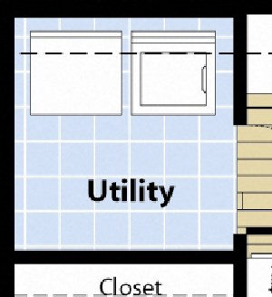 The Commons at Boston Road Two Bedroom Small Floorplan